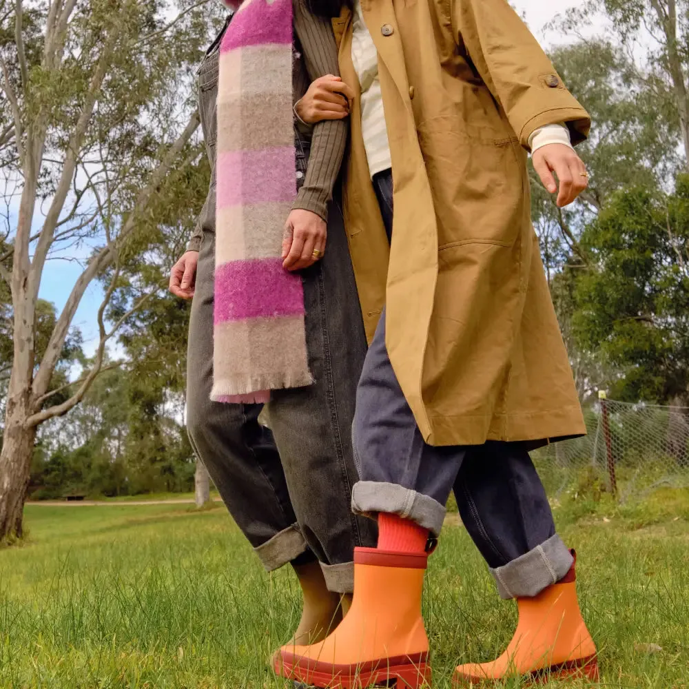 Merry People Andie Ankle Boot - Peach