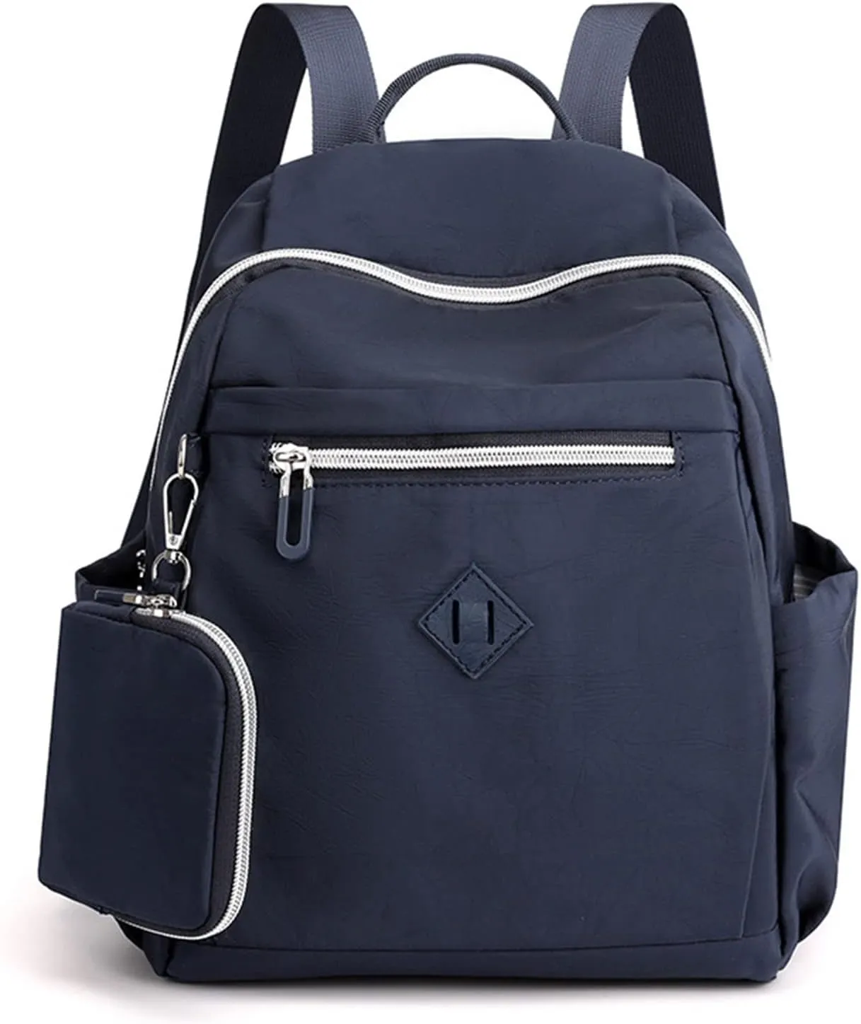 Mini Backpack Purse for Women Convertible Shoulder Bags with Wristlet for Work College Womens Purses Medium Size
