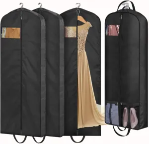MISSLO 65" Dress Bags Bundle with 60" Garment Bags