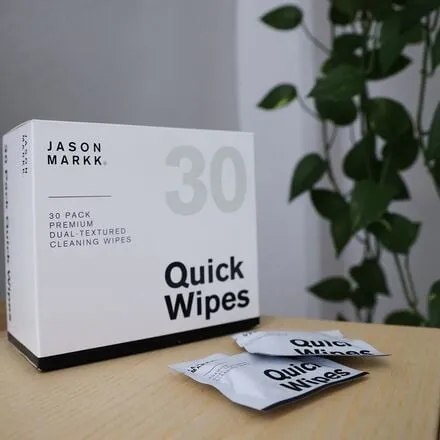 Napkins for quick shoe cleaning - 30 pcs. Jason Markk, white