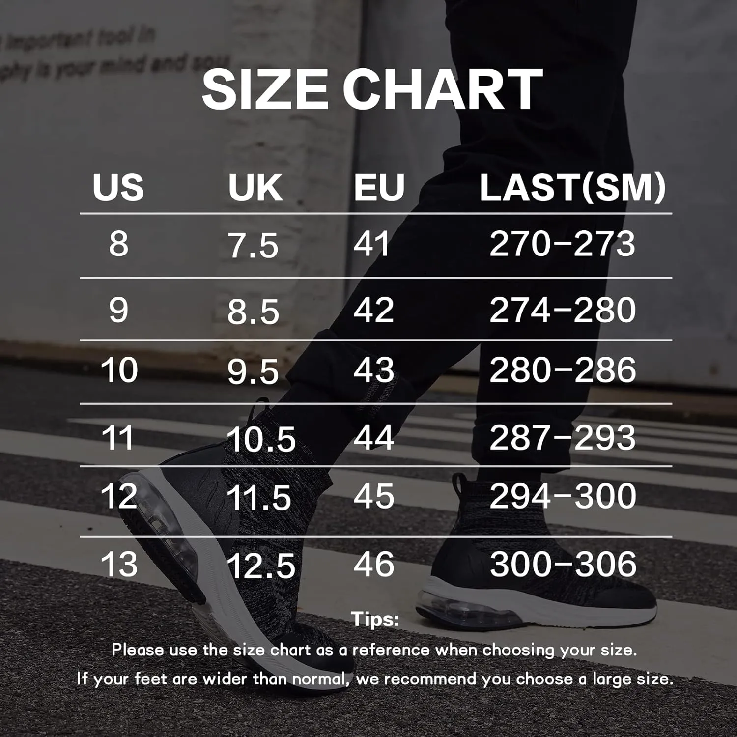 Negash Fashion Sneakers for Men Breathable Sock Shoes for Men Casual Slip On Walking Sneakers Lightweight Running Shoes