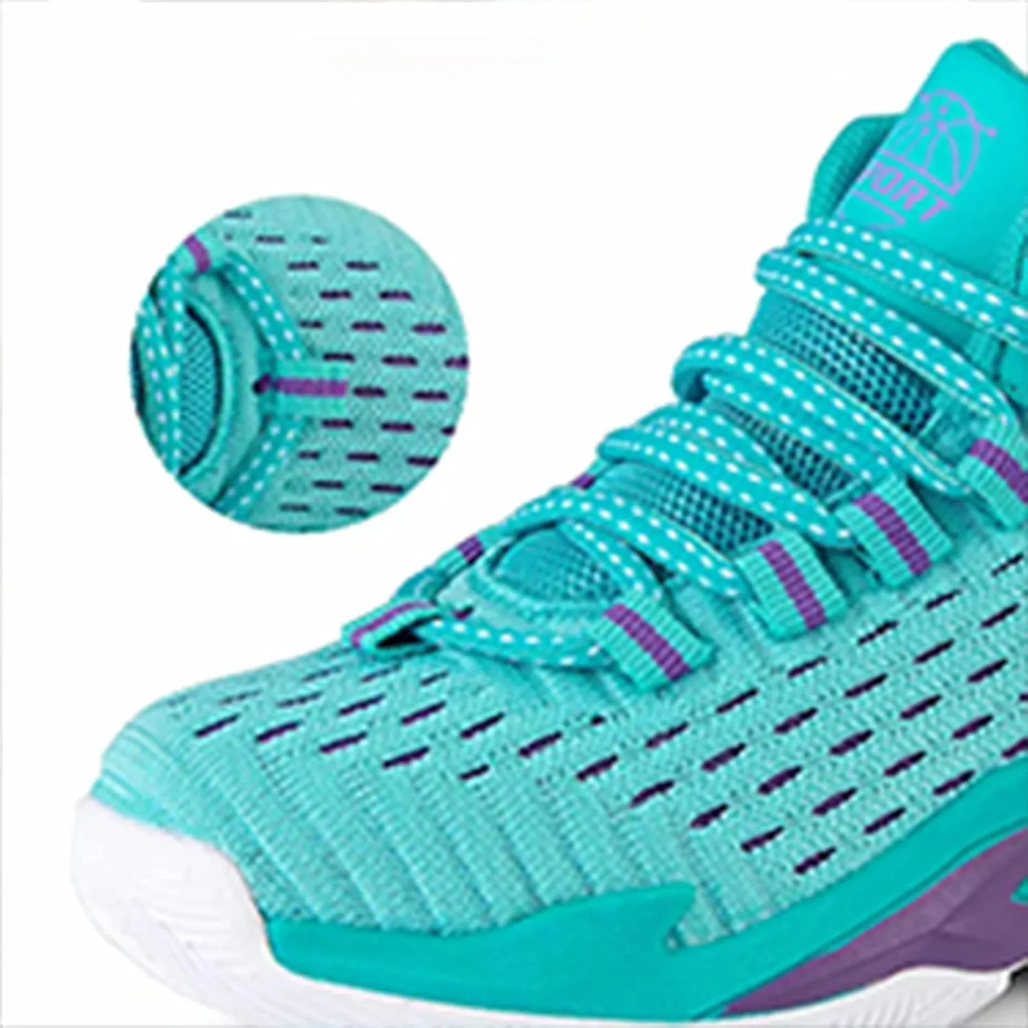 New Breathable Woven net Basketball Shoes