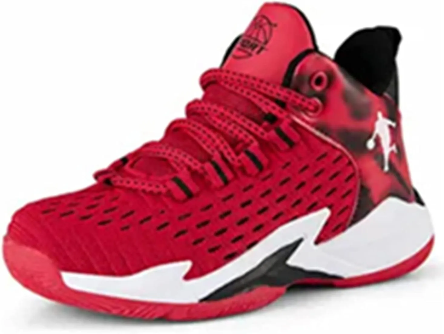 New Breathable Woven net Basketball Shoes