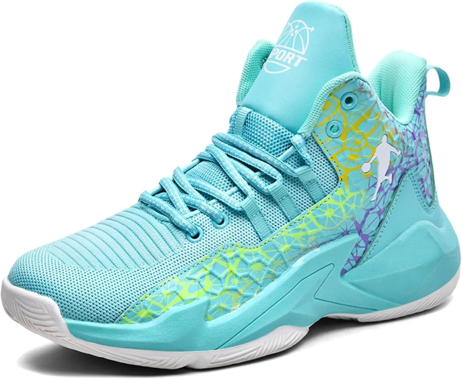 New Flying Woven Fashion Basketball Shoes