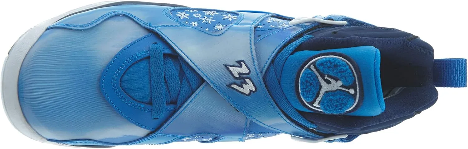 Nike Air Jordan 8 Retro Big Kid's Shoe Cobalt Blaze/Blue/Void/White 305368-400