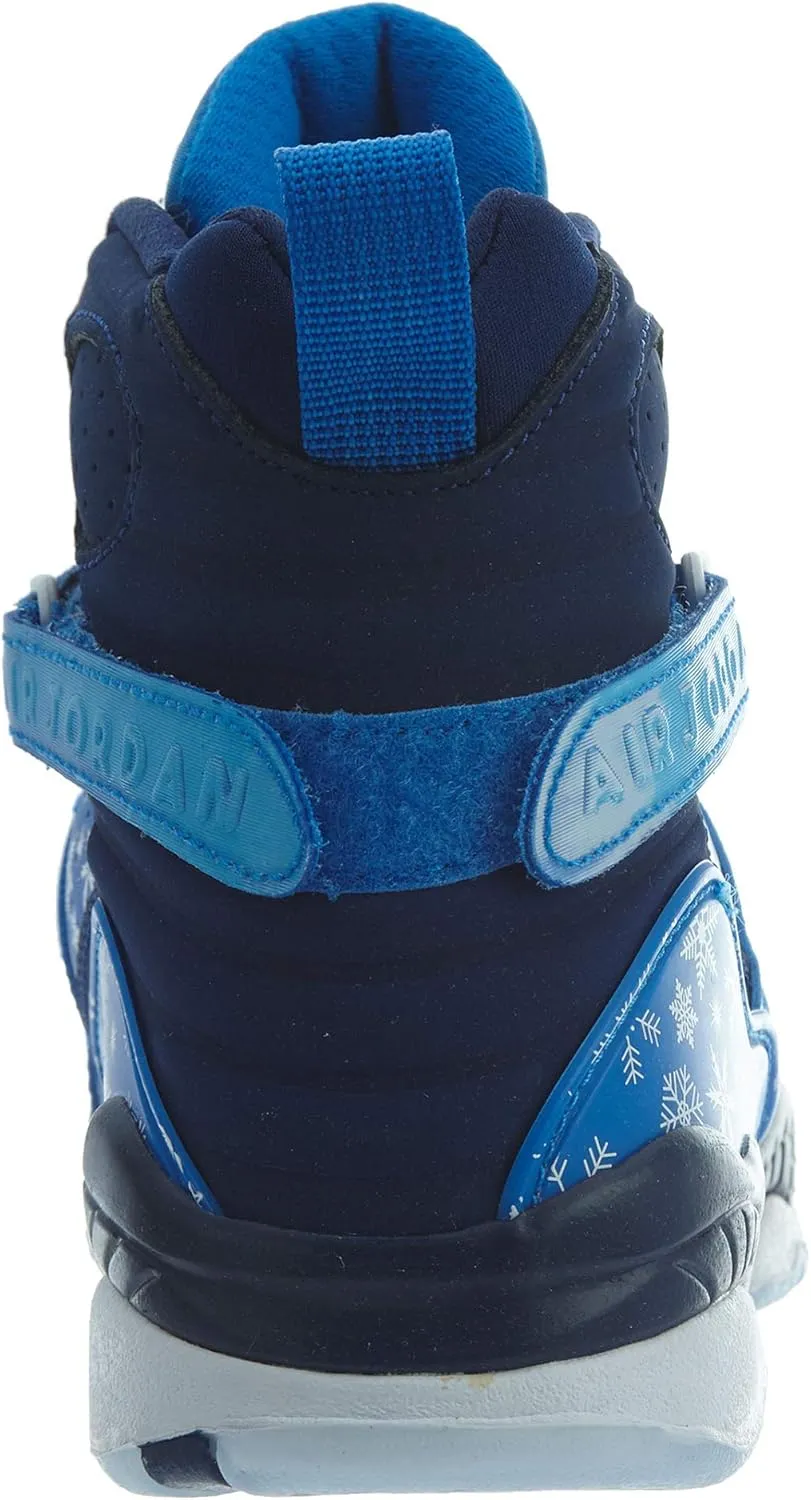 Nike Air Jordan 8 Retro Big Kid's Shoe Cobalt Blaze/Blue/Void/White 305368-400
