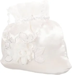 NOLITOY Bridal Flower Decorated Candy Bag Wedding Favors Bag Drawstring for Bridal Party