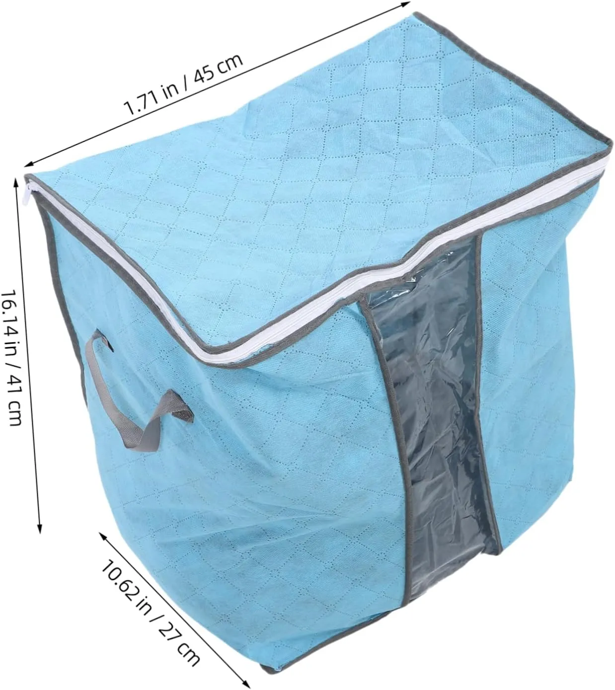 PRETYZOOM Space Saver: 4pcs Storage Pouches for Bedding Quilts Pillows Home Storage