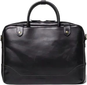 Retro Genuine Leather Laptop Bags Business Briefcases Mens Handbags Crossbody Bags Messenger Shoulder Bags