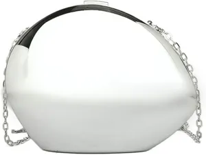 Rungion Womens Acrylic Evening Clutch Irregular Shell Purse Chain Handbag Crossbody Shoulder Bag for Wedding Party 2025
