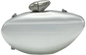 Rungion Womens Acrylic Evening Clutch Irregular Shell Purse Chain Handbag Crossbody Shoulder Bag for Wedding Party Prom