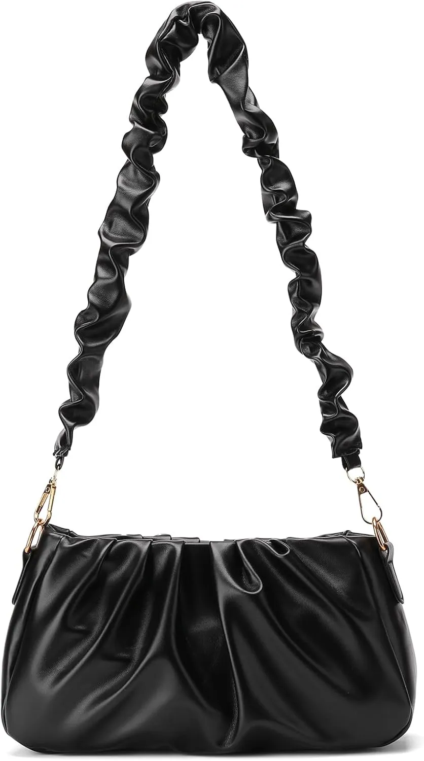 SENDEFN Shoulder Bags for Women Soft Small Clutch Ppurse Crossbody Purses for Women Trendy Hobo Tote Handbag for Ladies