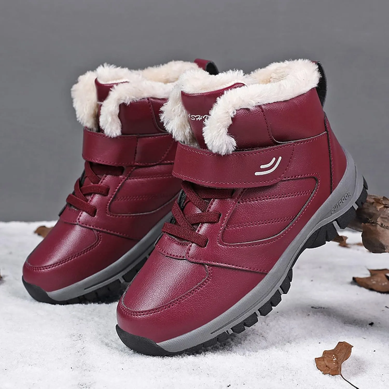 Snow Boot for Women Size 6 Womens Snow Boot 8.5 Wide Women's Snow Boots Ankle Womens Waterproof Insulated Boots Womens Low Hiking Boots Waterproof Lightweight