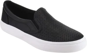 Soda Croft ~ Slip On Perforated Double Layer Foam Padded Cushion Sock Fashion Sneakers