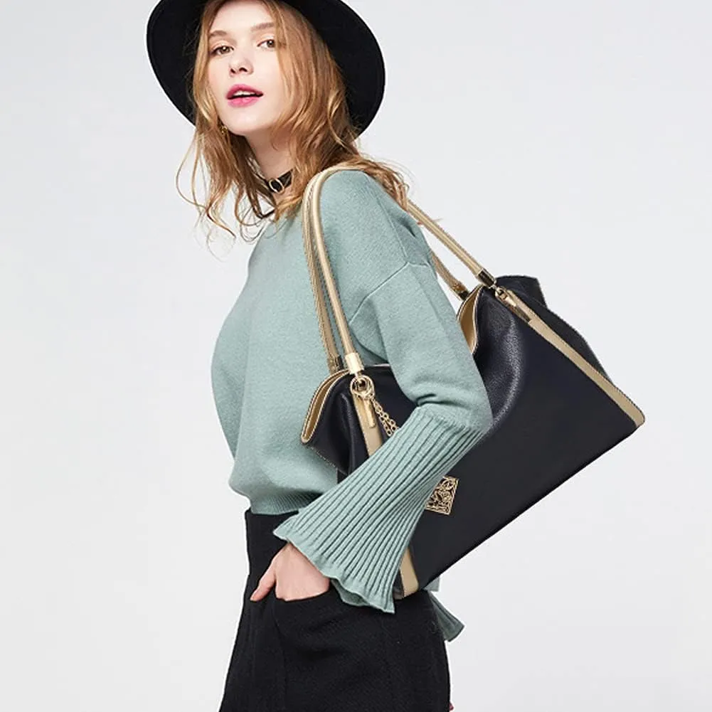 Soft Faux Leather Handbag for Women Top Handle Shoulder Bags Large Capacity Crossbody Bag Hobo Tote Bag Purse