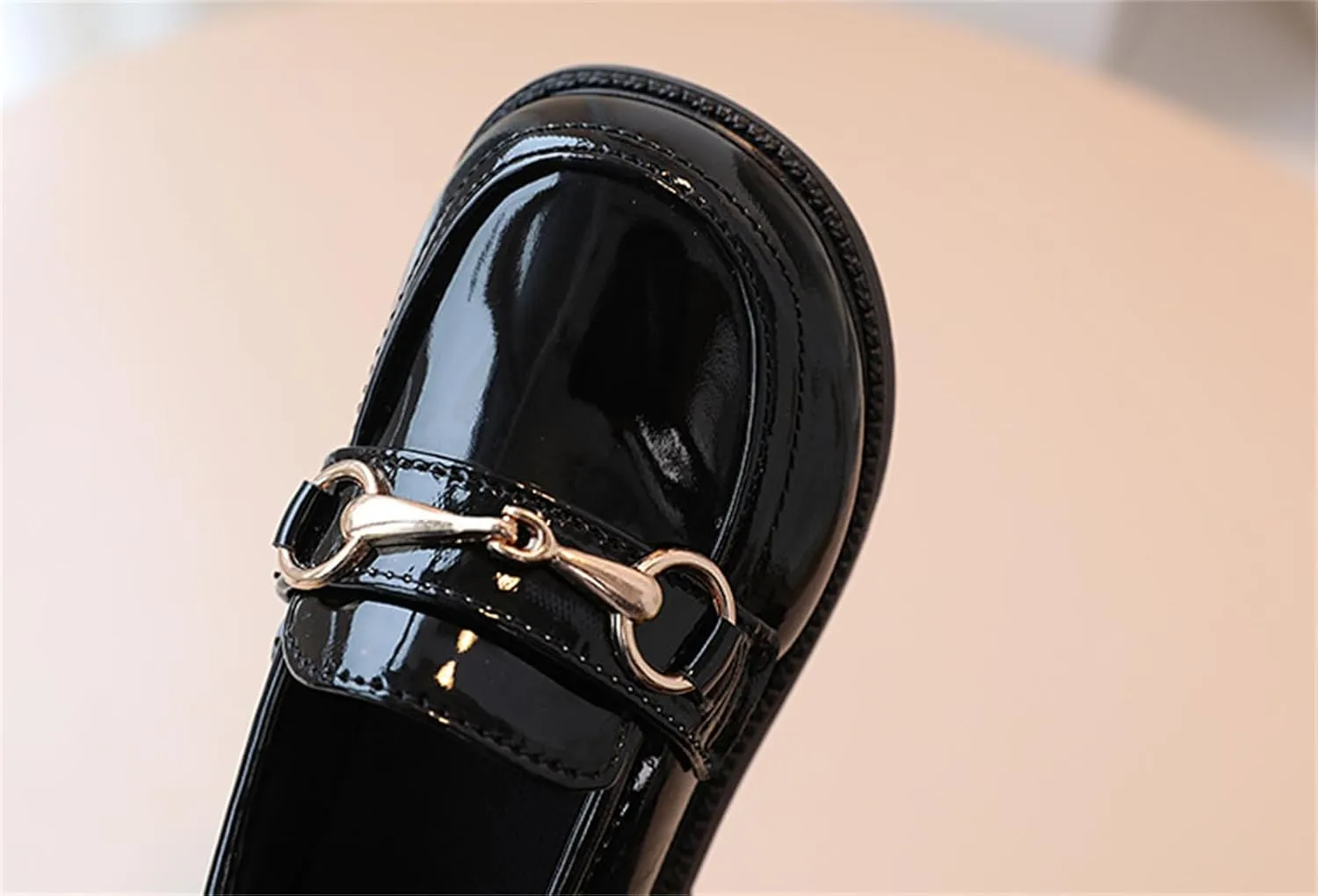Toddler Boys Girls Dress Shoes Comfort Lace-Up Oxford School Uniform Shoes Loafer Flats