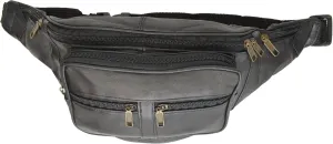 Top Grain Genuine leather Waist Bag/Fanny Pack/Waist Hip Purse by Marshal