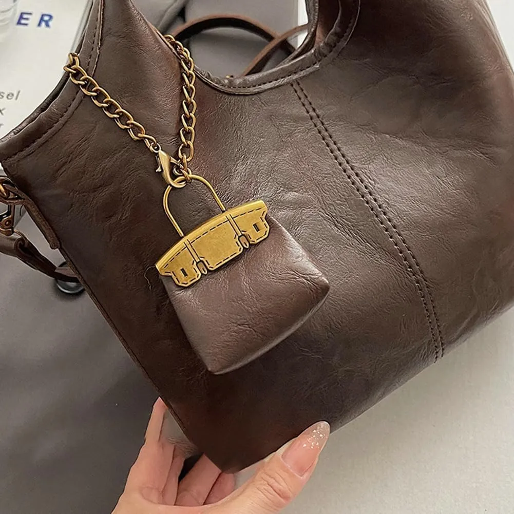Tote Bag for Women Vegan Leather Crossbody Bag Shoulder Bags Satchel and Purse Bag Soft Handbag Dating Work Shopping