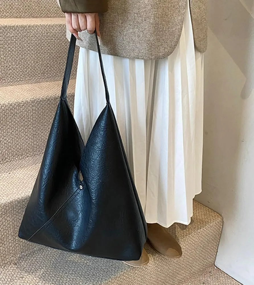 Tote Bag for Women Vegan Leather Top Handle Bag Shoulder Bags Satchel and Purse Bag Soft Handbag Dating Work Shopping