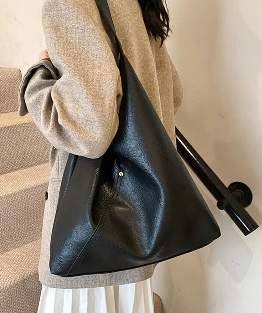 Tote Bag for Women Vegan Leather Top Handle Bag Shoulder Bags Satchel and Purse Bag Soft Handbag Dating Work Shopping