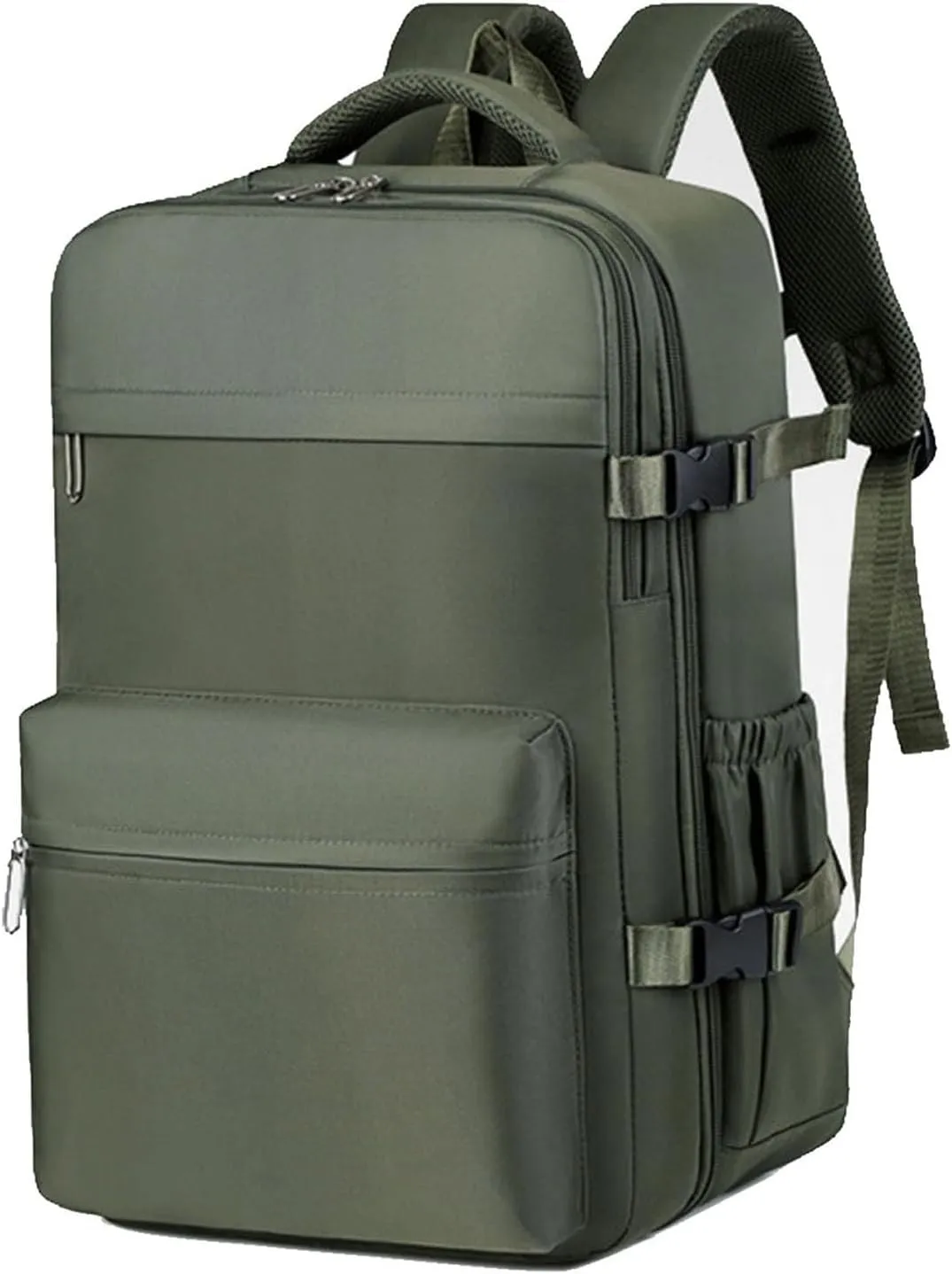 Vacuum Backpack With Pump,28L,with Vacuum Compression,Detachable Airbag,Water Resistant Travel Backpack for Women & Men (Green)