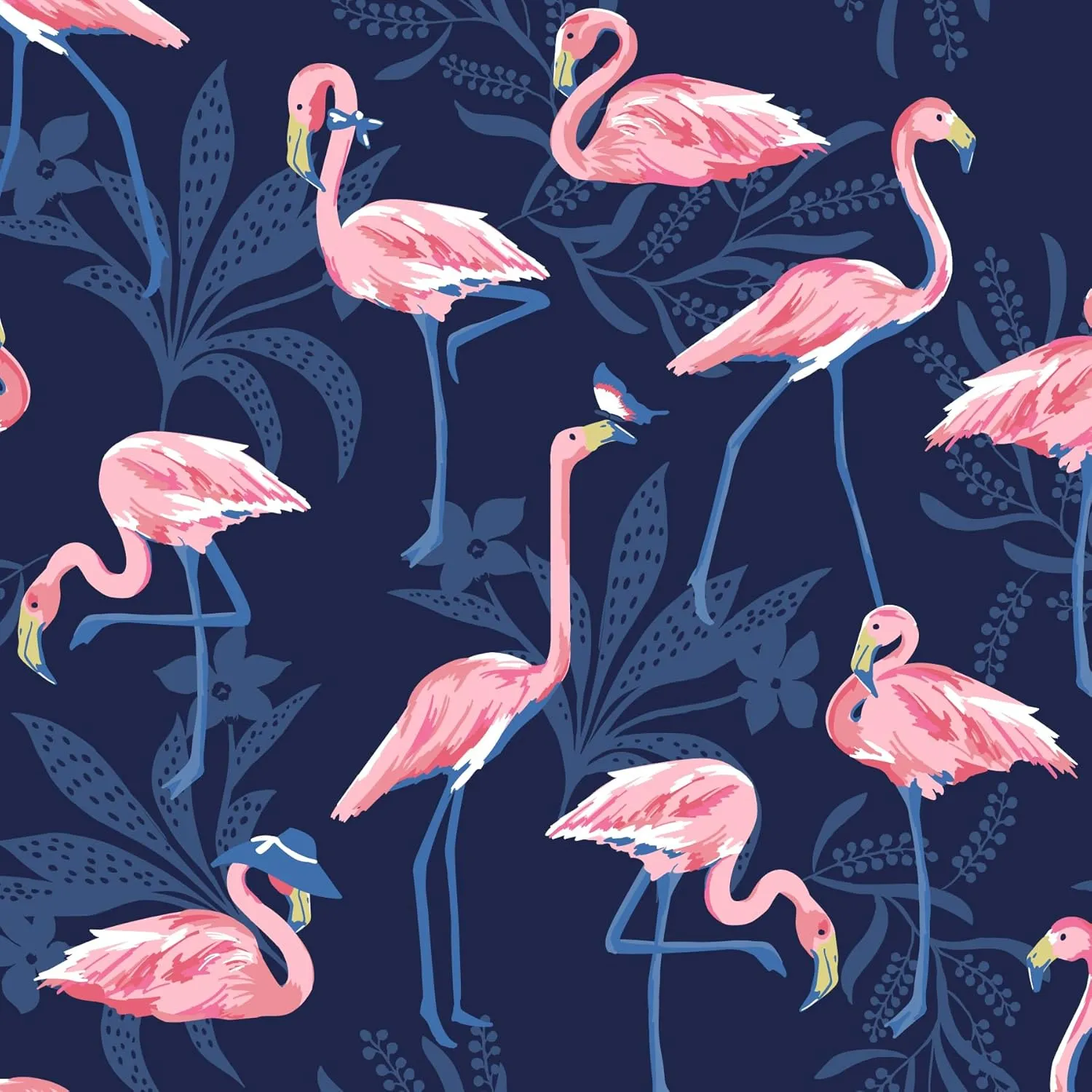 Vera Bradley Ripstop Mini Sling Backpack, Flamingo Party