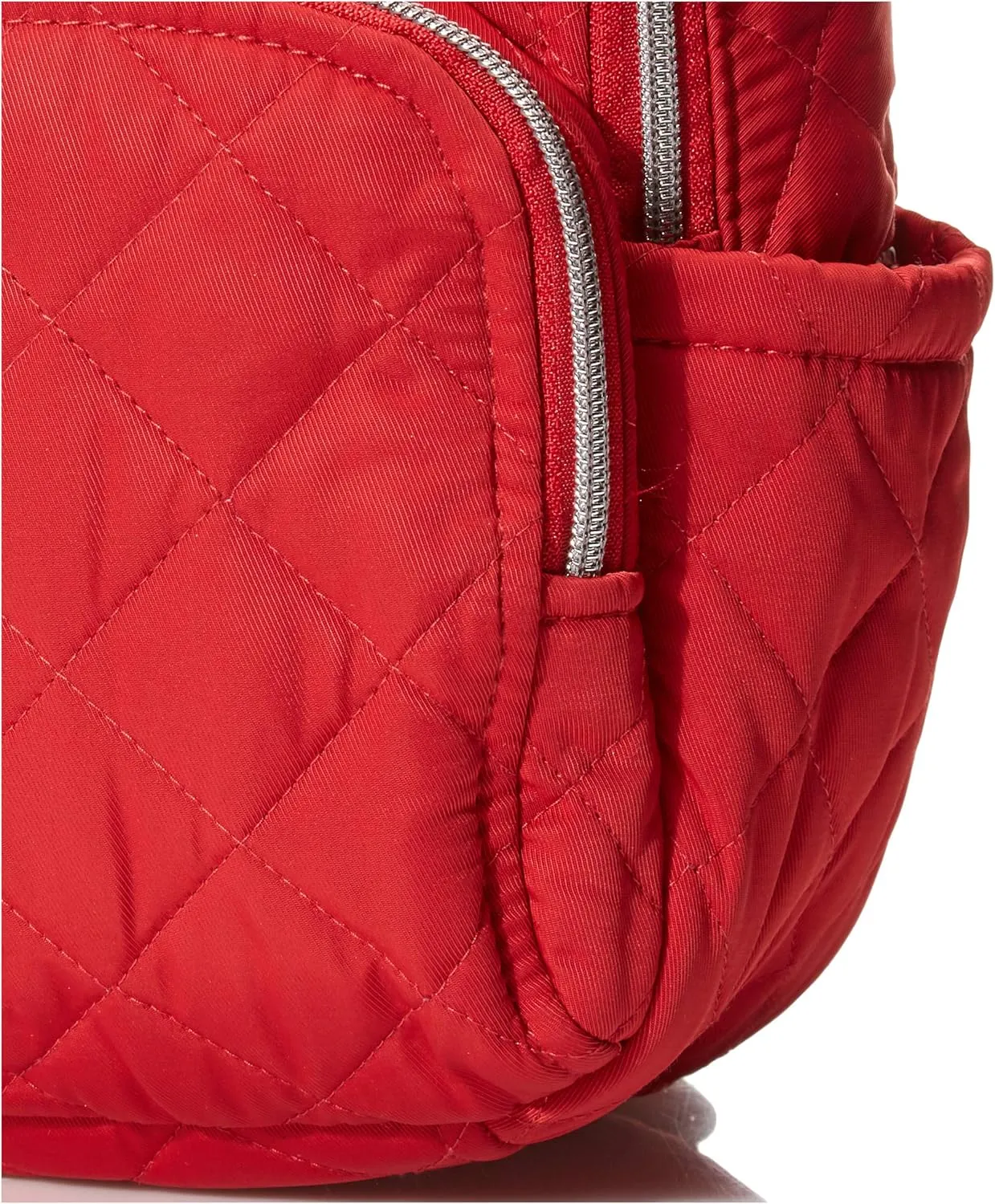Vera Bradley Women's Performance Twill Small Backpack, Cardinal Red, One Size