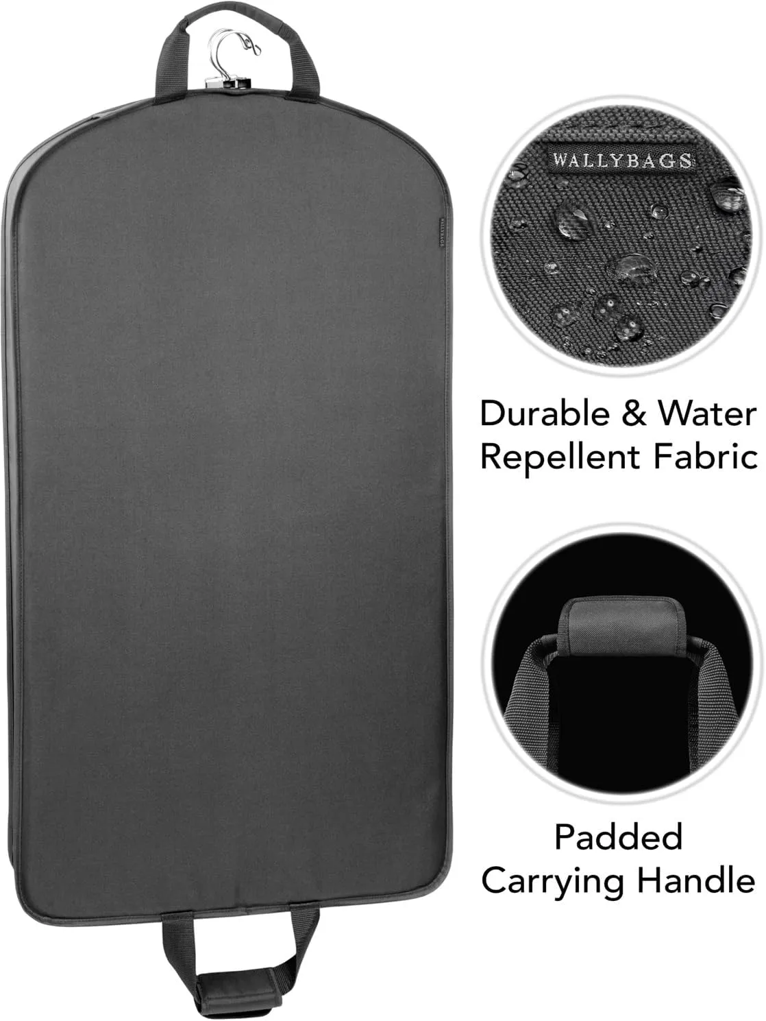 WallyBags 40 Deluxe Travel Garment Bag