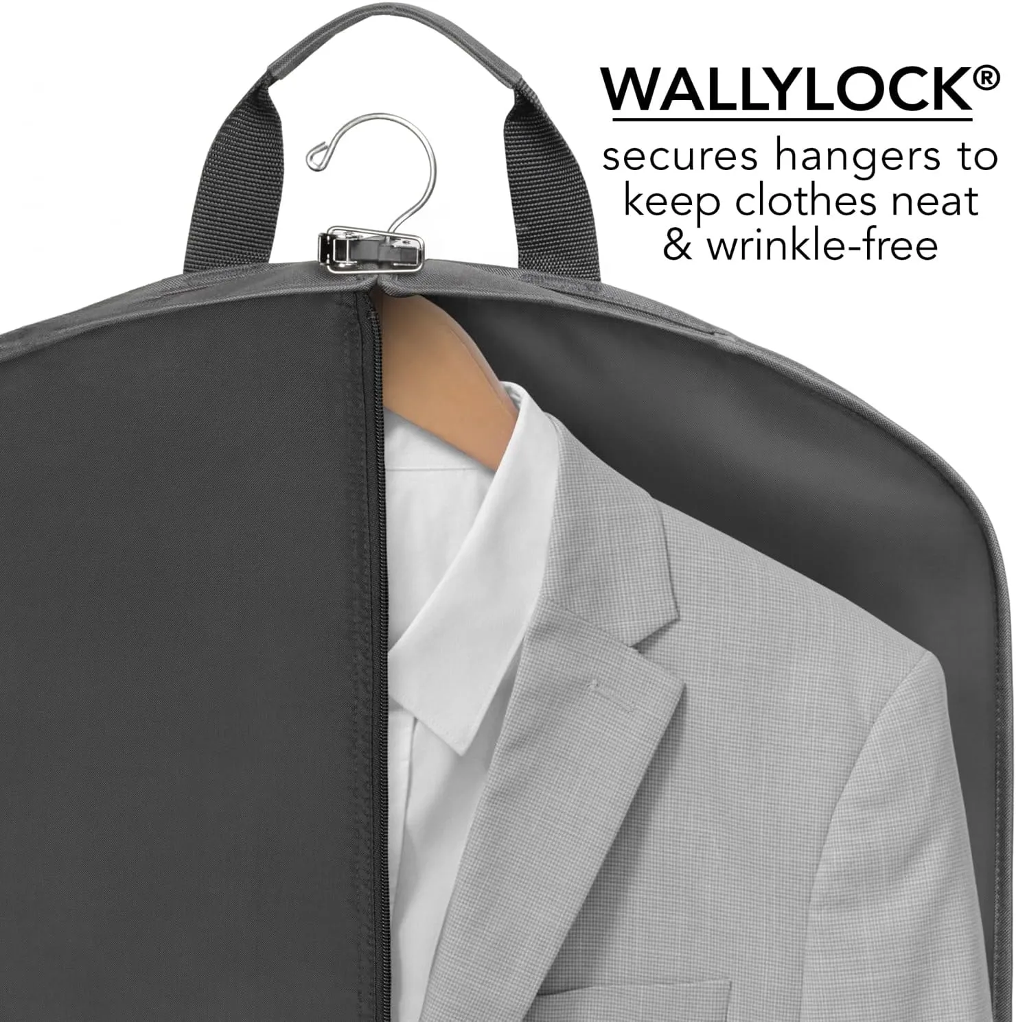 WallyBags 40 Deluxe Travel Garment Bag
