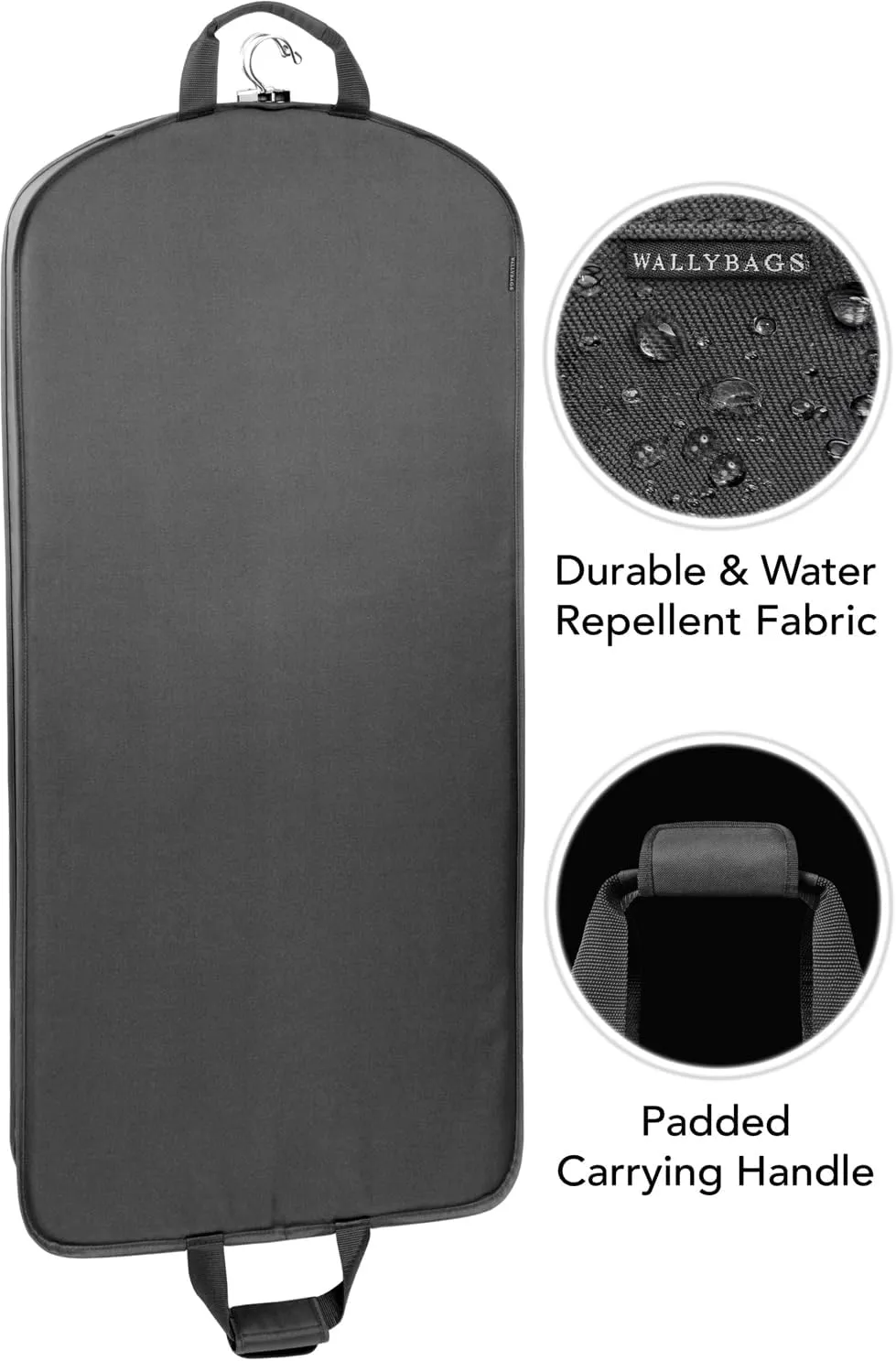 WallyBags 52 Deluxe Travel Garment Bag