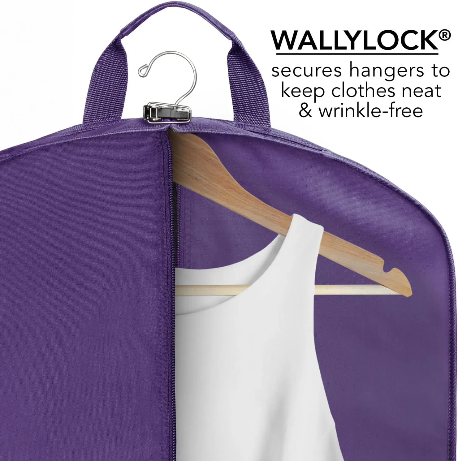 WallyBags 60 Deluxe Travel Garment Bag