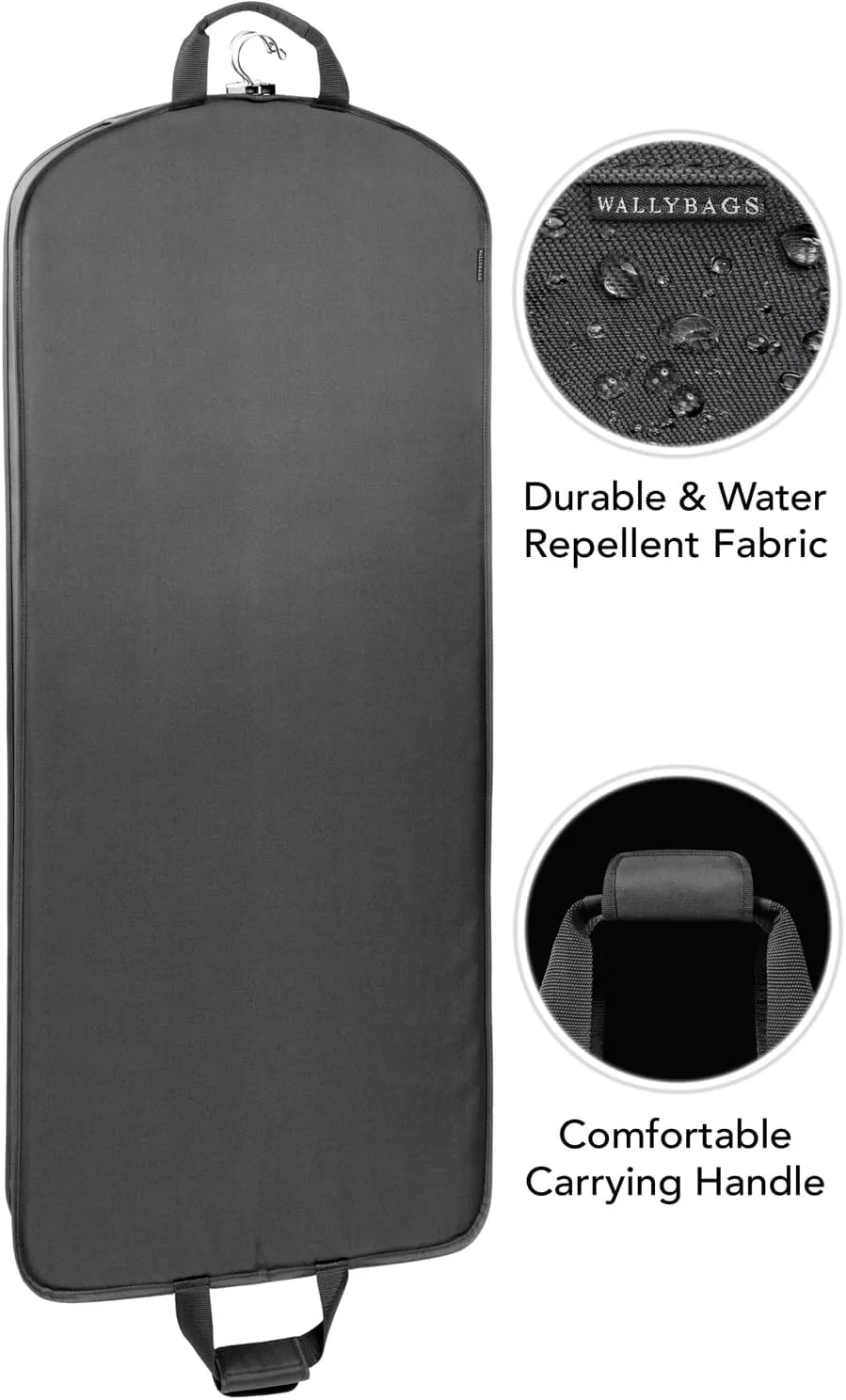 WallyBags 60 Deluxe Travel Garment Bag