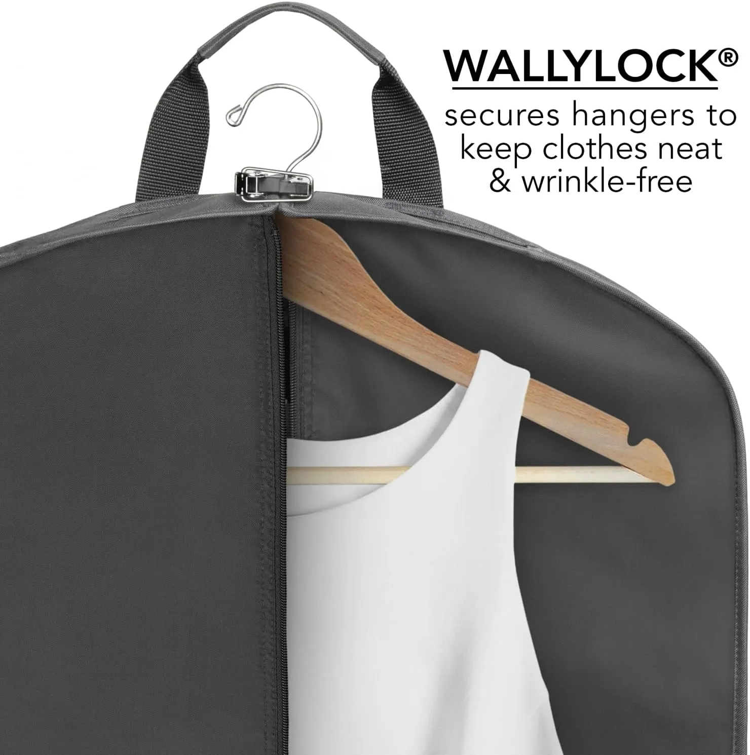WallyBags 60 Deluxe Travel Garment Bag