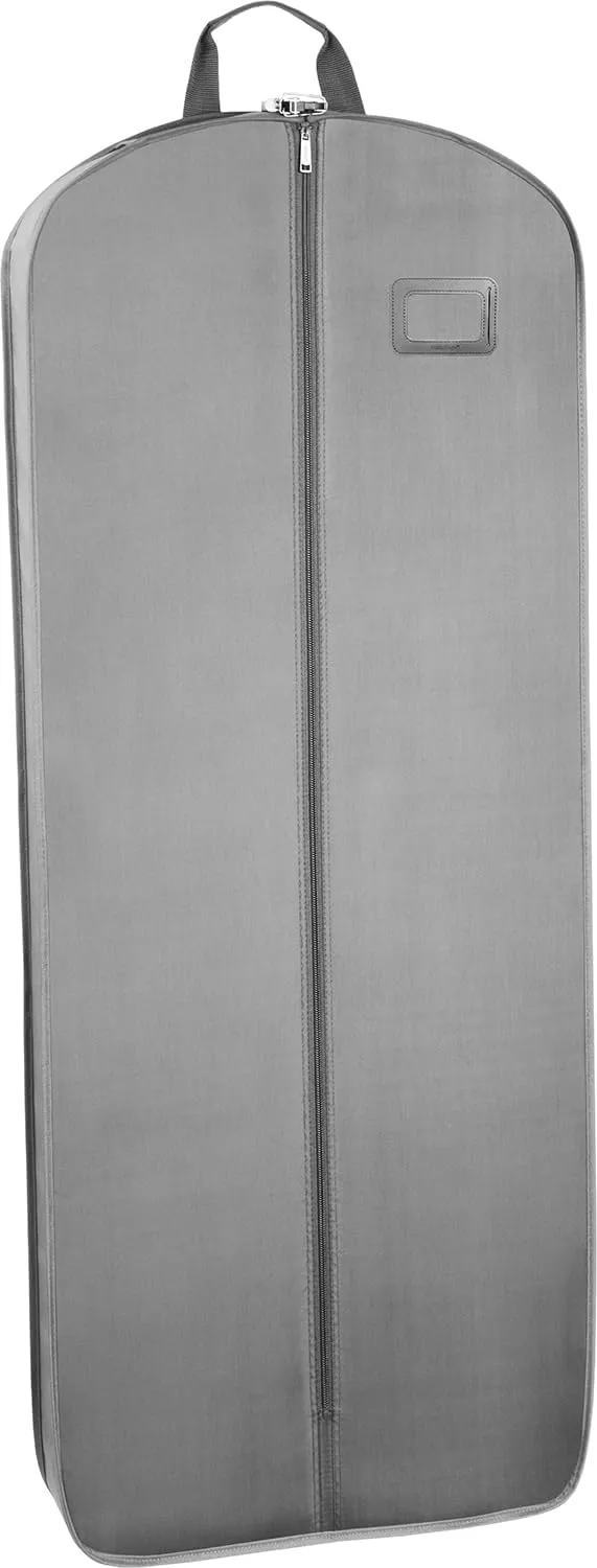 WallyBags 60 Premium Tri-Fold Travel Garment Bag with exterior pocket