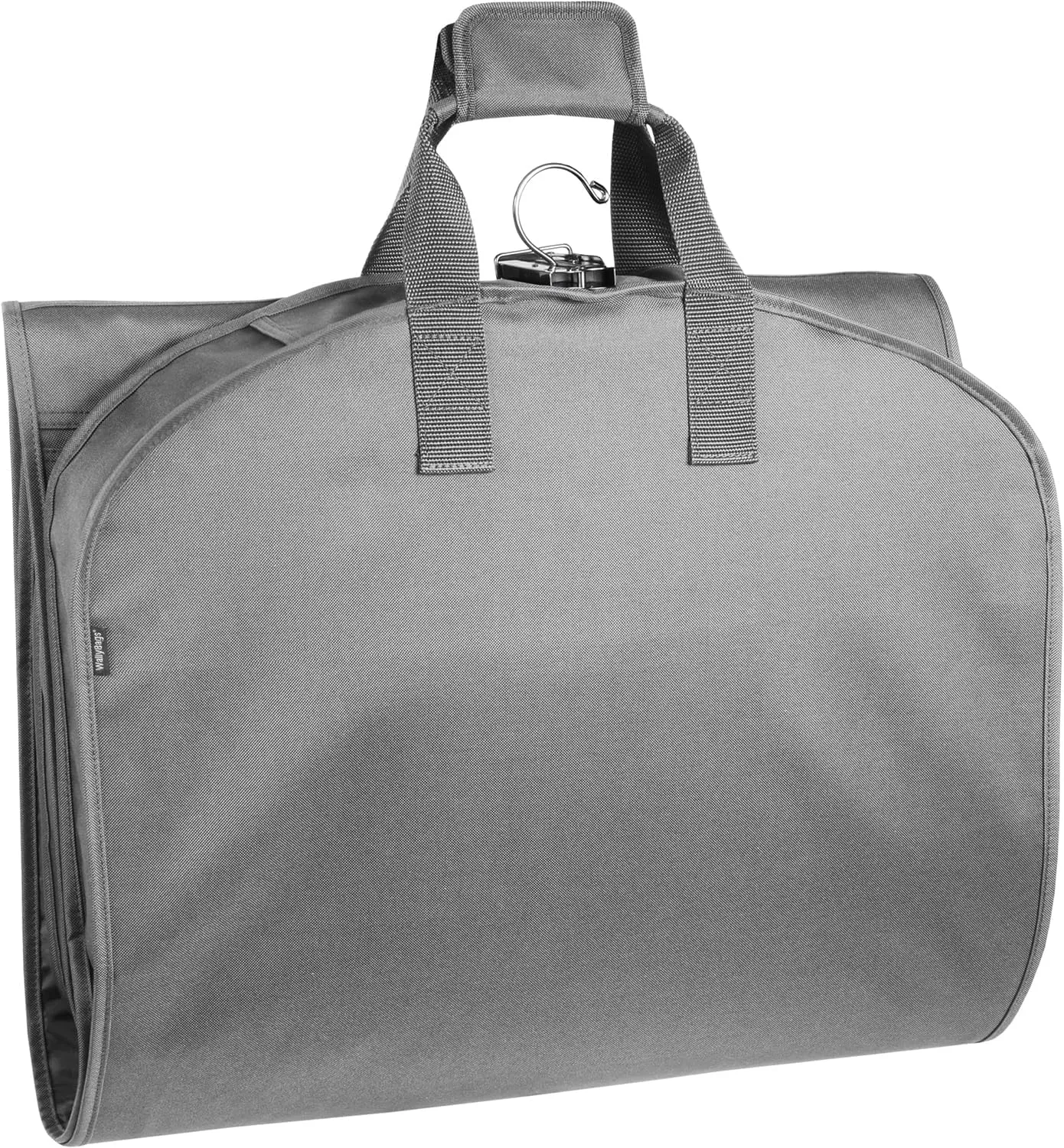 WallyBags 60 Premium Tri-Fold Travel Garment Bag with exterior pocket