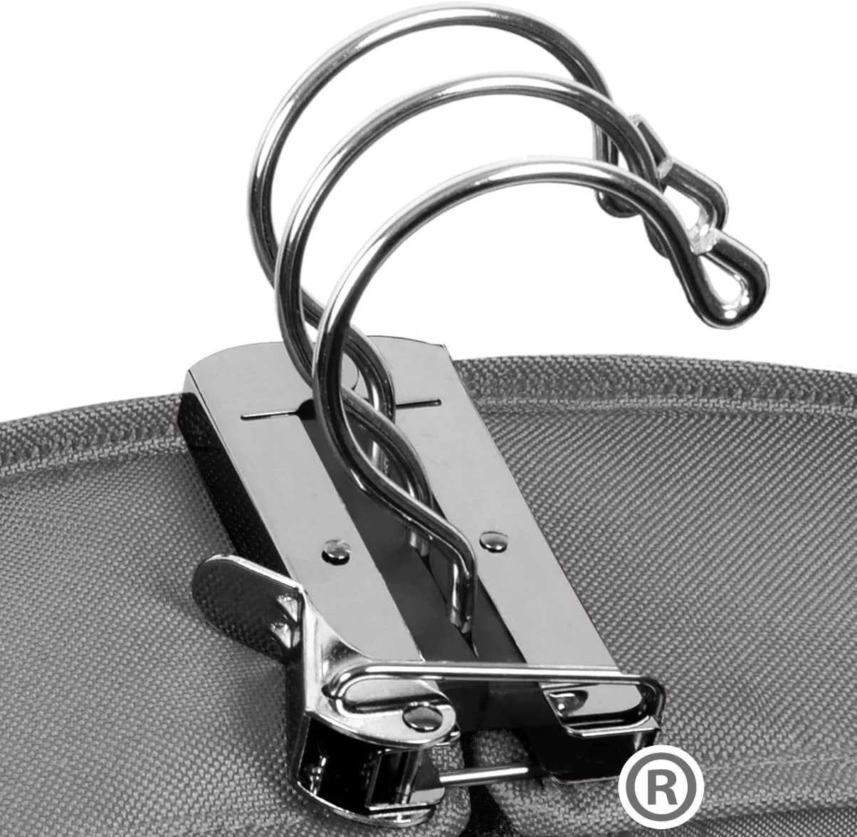 WallyBags 60 Premium Tri-Fold Travel Garment Bag with exterior pocket