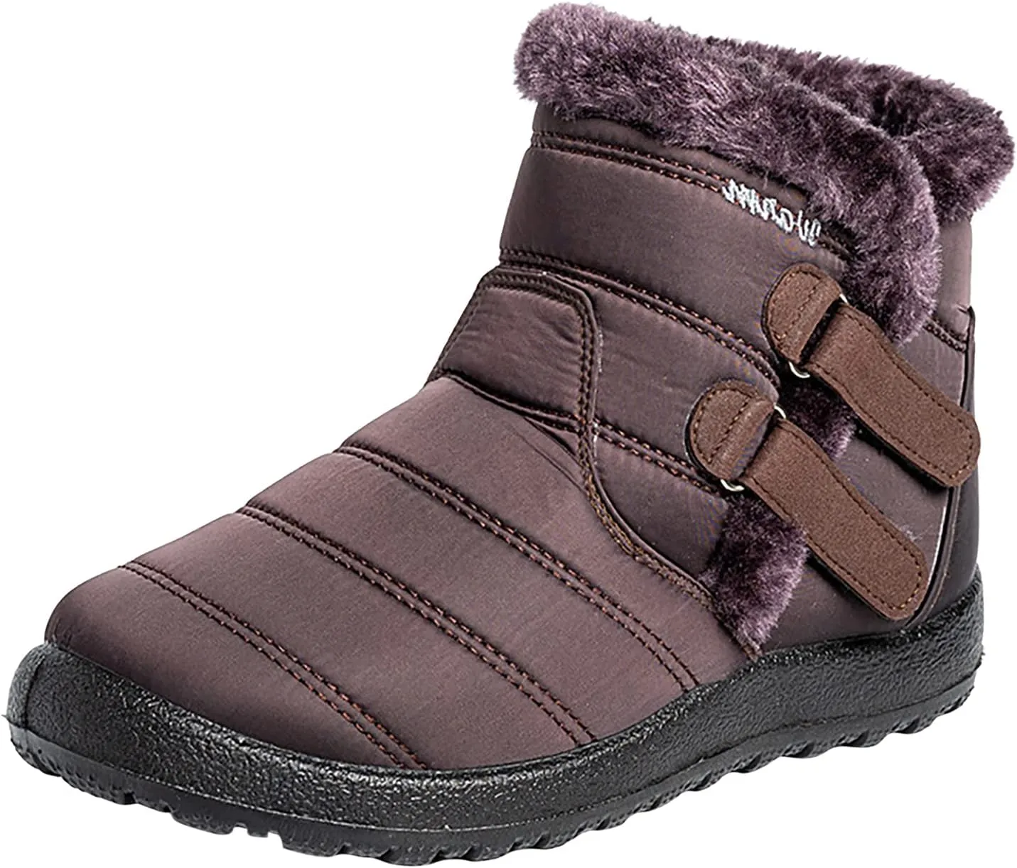 Winter Boots for Women Wide Width 11 Slip on Snow Boots for Women Waterproof Anti Slip Snow Boots for Women Size 7.5 Knee High Rubber Boots Women Outdoor Work Botas De FrO Para Mujer Sales Clearance