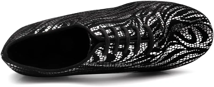 Women Latin Dance Shoes Ballroom Lace-up Practice Social Dance Modern Salsa Dancing Shoes