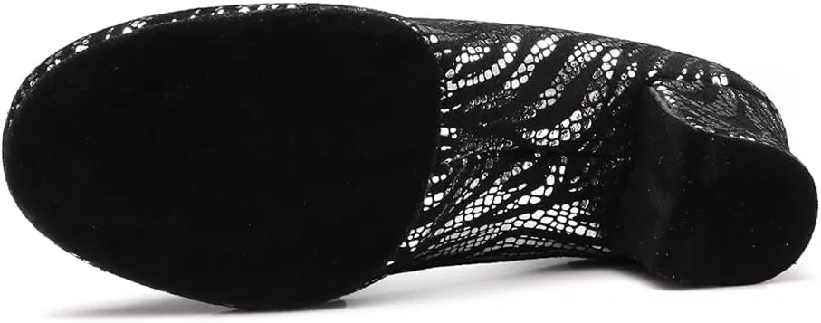 Women Latin Dance Shoes Ballroom Lace-up Practice Social Dance Modern Salsa Dancing Shoes