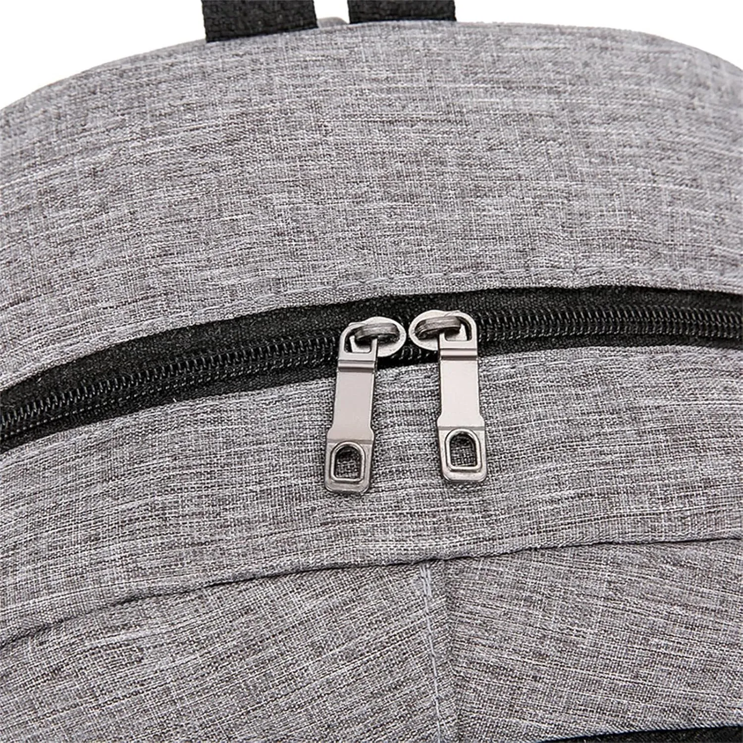 Women's Function Casual Backpack Soft Leather Backpacks Travel Bags Cute Tote Designer Backpack Purse for Women(Grey)