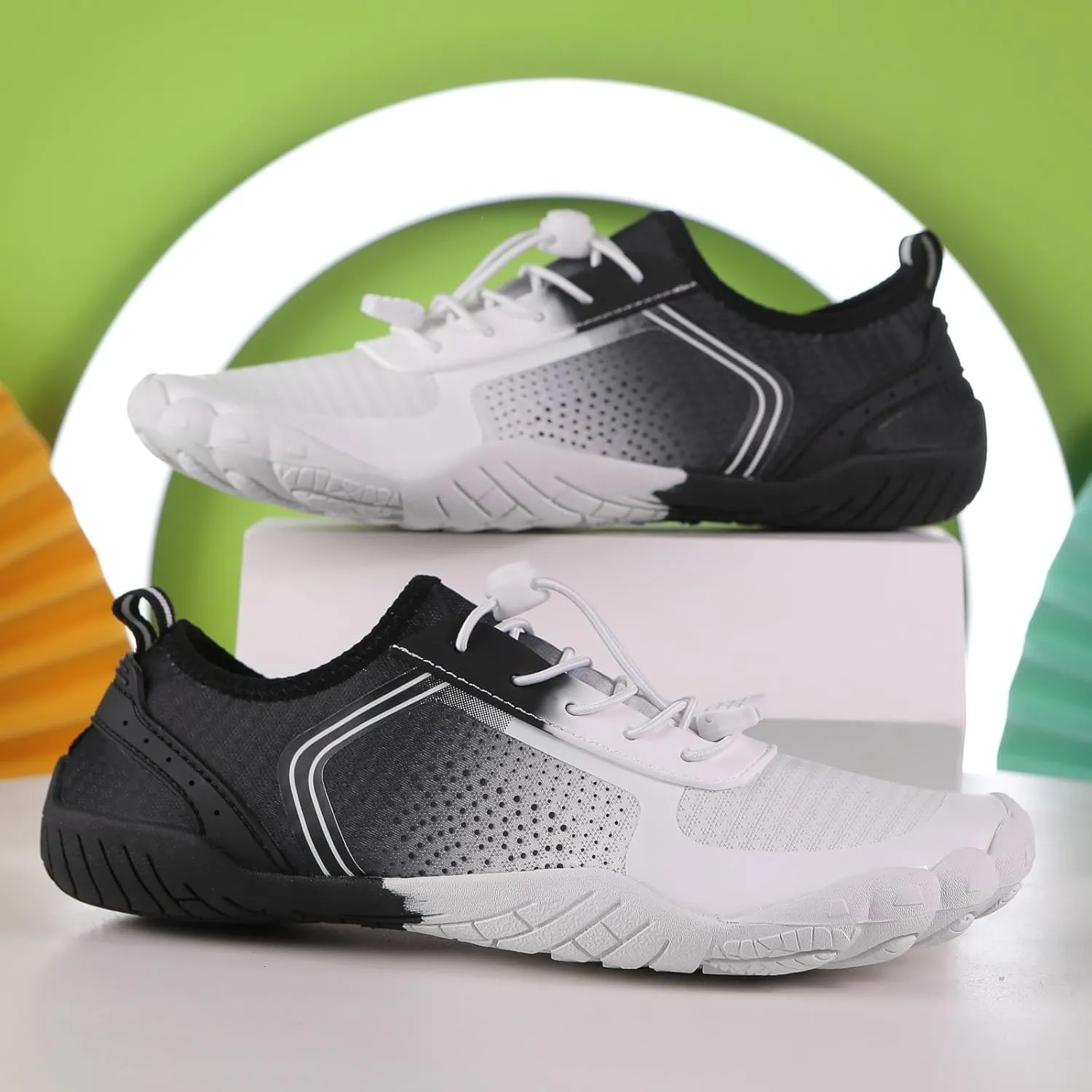 Womens Walking Shoes Slip on Dressy Knitted Non Slip Arch Support Running Shoes Breathable Mesh Sports Workout Tennis Shoes Fashion Lace Up Sneakers