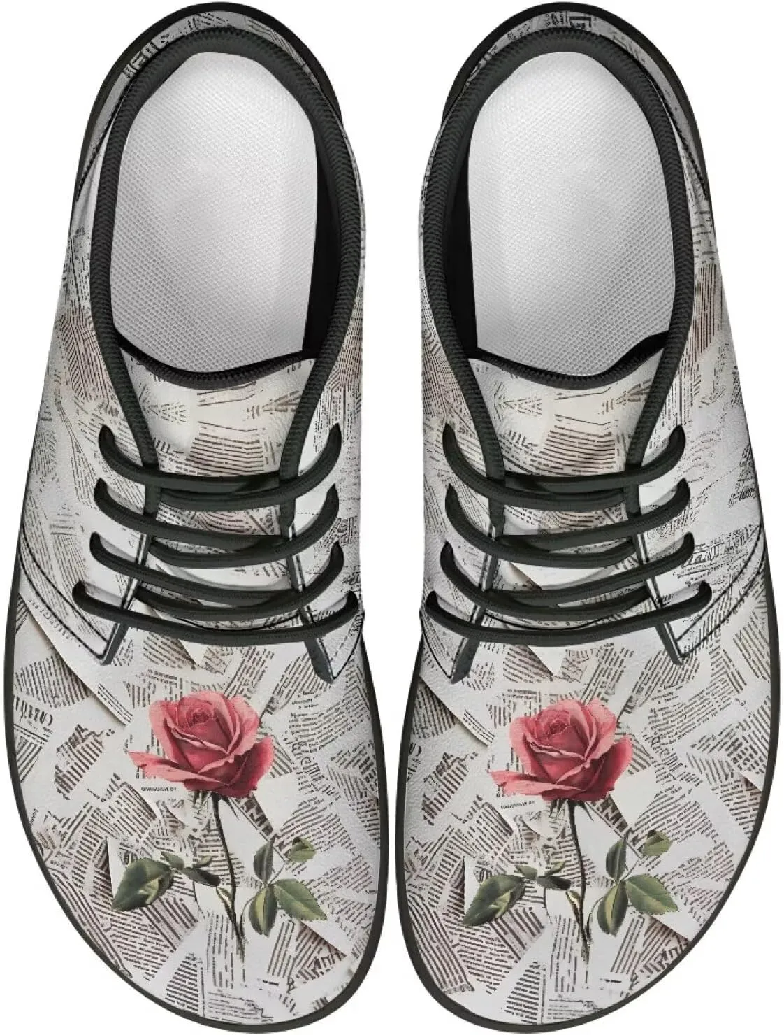 Women's Zero Drop Barefoot Shoes | Wide Width Fashion Sneaker | Non-Slip Minimalist Workout Running Sneaker US 6-13.5