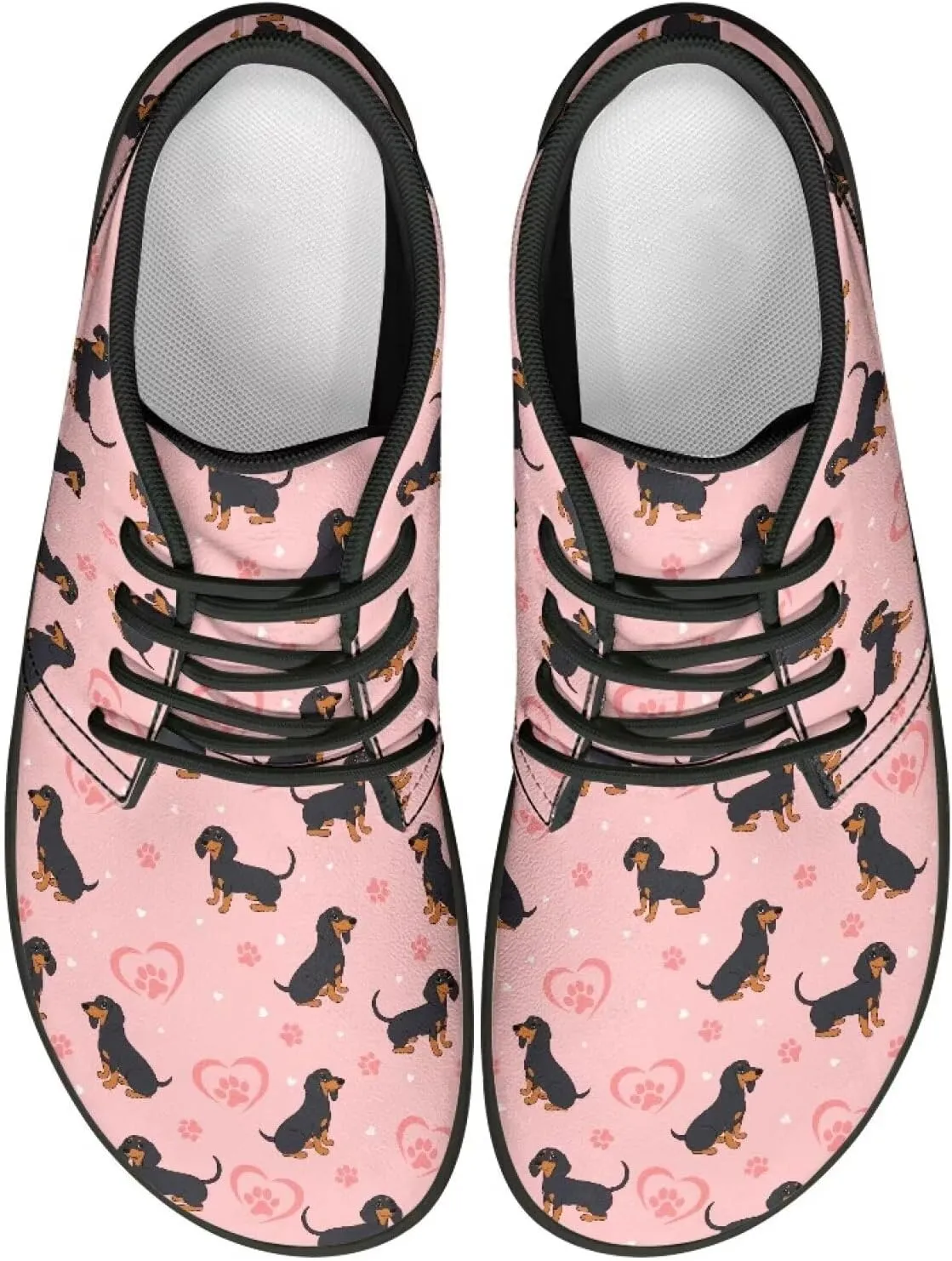 Women's Zero Drop Barefoot Shoes | Wide Width Fashion Sneaker | Non-Slip Minimalist Workout Running Sneaker US 6-13.5